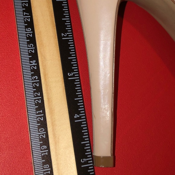 Elle nude heels with centerfield bow - Picture 3 of 4